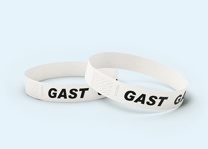 Tyvek® 1C Schwarzdruck Standardmotiv